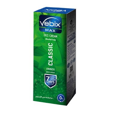Vibix Max Classic Deodorant Cream -25 ml