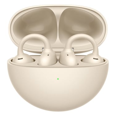 Huawei Freebuds Clip Truly Wireless Bluetooth In-Ear Earbuds With Charging Case Beige