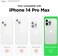 Elago Dual for iPhone 14 Pro MAX case cover Hybrid Technology - White