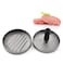 Decdeal - Burger Press Patty Maker Hamburger Maker Non-stick Zinc Alloy Presser for Barbecue Grilling