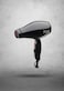 GammaPiu Compact 500 Tormalionic Professional Hair Dryer, Ionizes The Air, 1800-2000W, HD-NA4020, Black