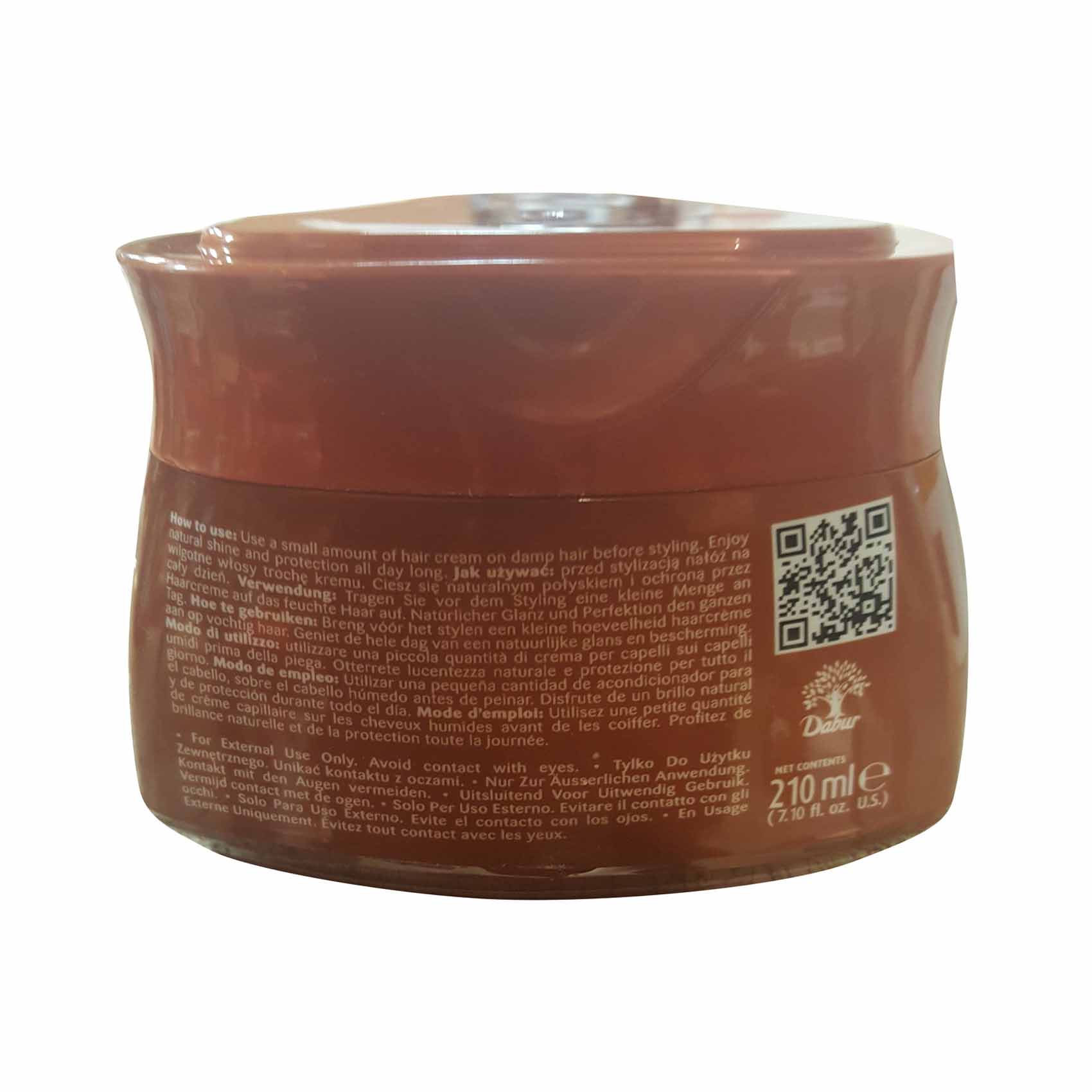 Vatika Naturals Moroccan Argan Styling Hair Cream - 190ml