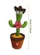 Electric Dancing Cactus Plant Stuffed Toy
