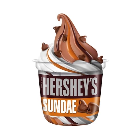 Hershey's Sundae Ice Cream 180ml Online | Carrefour Qatar