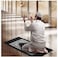 Generic Portable Black Color Muslim Prayer Rug With Compass Pocket Size Qibla Finder With Booklet Waterproof Material