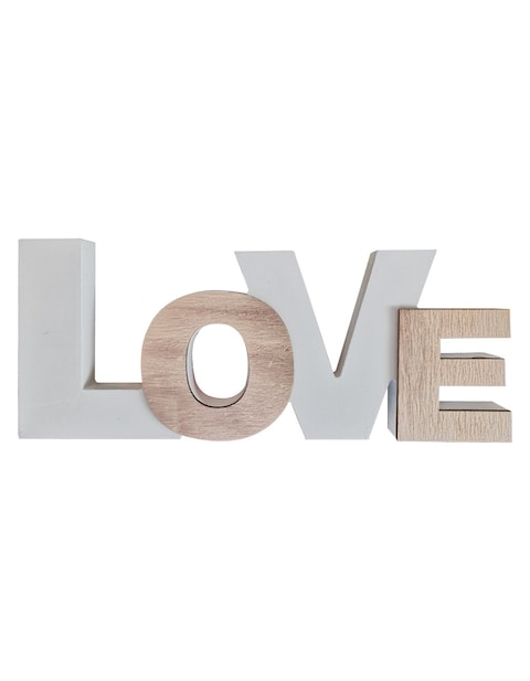Home Decor LOVE Sign Letters Solid Wood Handmade Sculpture for Tabletop Mantel Fireplace Foyer Decorations