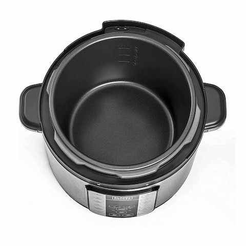 Black and Decker 7 in 1 Electric Smart Steam Pot 1000W - 6.0 L - Black/Silver - PCP1000-B5