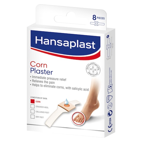 Hansaplast Corn Plaster With Salicylic Acid 8 PCS