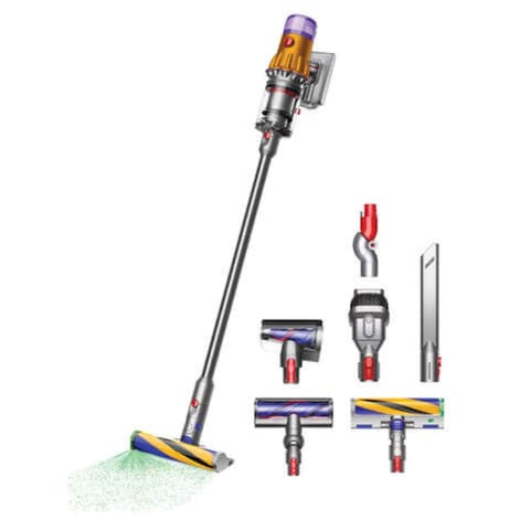 Dyson V12 Detect Slim Absolute With Laser Head, Yellow/Nickel - International Version