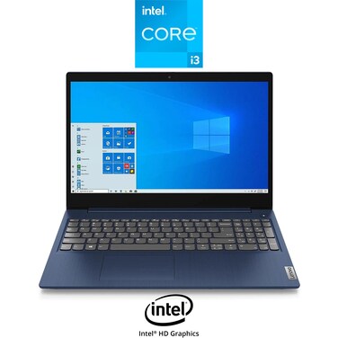 لينوفو 15ITL6 أيدياباد 3 لابتوب - انتل كور اي 3 - 1115G4 - 1 تيرابايت اتش دي دي - 4 جيجابايت رام - 15.6 بوصة - انتل UHD - ويندوز 11 - أزرق