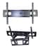 Lcd, Led TV wall bracket for 32-inch to 70-inch TV 180&deg; Rotation And 15&deg; +-Tilt View, Swivel Articulating Dual Arms, Full Motion TV Wall Mount