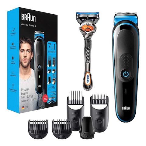 Braun All-In-One Trimmer 3 Styling Kit MGK3245 Black