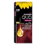 Buy Garnier Olia Ammonia Free Permanent Hair Colour 6.6 Intense Red 209g in Saudi Arabia