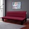In House Asil 2 In 1 Sofabed Velvet Upholstered - Burgundy