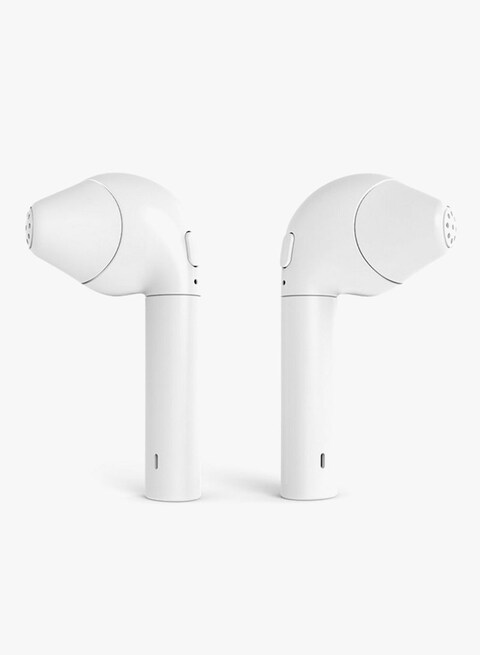 Generic Wireless Bluetooth In Ear Earphones With Charging Dock White