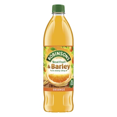 Robinsons Real Fruit And Barley Orange Squash 1L