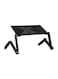 Generic Aluminium Alloy Foldable Laptop Table Black 420X260ml