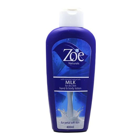 Zoe Body Lotion Milk Dry Skin 400Ml