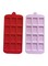 2 pack X Thin Mini Waffle Mold Chocolate DIY Tray Mould Silicone Party maker