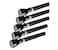 Olsenmark Rechargeable LED Flashlight, 5PCS- Super Bright CREE-XPE LED Torch Light - 2000 Distance Range - Powerful Torch for Camping, Hiking, Trekking, Outdoor.