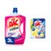 Dac Gold Multi-Purpose Disinfectant &amp; Liquid Cleaner Rose 3L + Dac Clean And Fresh Toilet Rim Block Lemon 50g