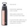 Borosil GoSport Vacuum Insulated Bottle Black 600ml