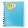 Foldermate A4 Ring File with 25 Pockets Blue