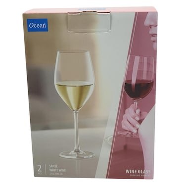Ocean Sante White Wine 34Cl S/Glass 2Pc