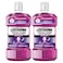 Listerine Total Care Teeth Protect Mouthwash Milder Taste Smooth Mint 500ml Pack of 2