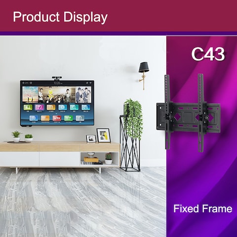 Docooler - TV Stand Wall Mount 26-65 Inch Universal Bracket Monitor Support Retractable