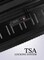 Front Open Cover 20 inch Large Capacity Trolley Suitcase, Password Case, Universal Wheel Suitcase(Black