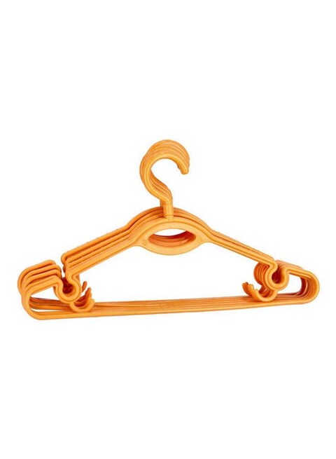 Royalford 6-Piece Hanger Set Yellow 45Cm