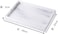 1CHASE&reg; Rectangular Natural White Marble Stone Decorative Trinket Vanity Serving Tray For Kitchen Counter, Jewelry Organizer, Bathroom, Hallway, Dining Area And Bedrooms 30x20x3 CM