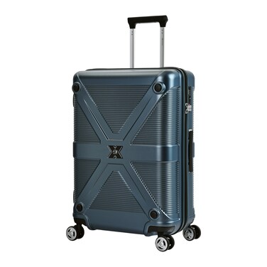 Eminent Hard Case Travel Bag Medium Luggage Trolley Polycarbonate Lightweight Suitcase 4 Quiet Double Spinner Wheels With Tsa Lock KJ97 Graphite