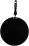 Royalford Rf5331 Super Flat Tawa - 33cm, Black, Stainless Steel