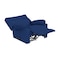In House Velvet Classic Recliner Chair - Dark Blue - NZ10