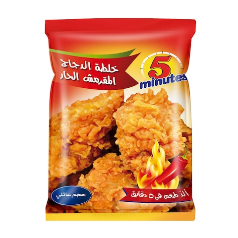 خلطة الدجاج المقرمش 5 مينتس، حار - 200 جم