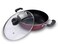 ARK Non Stick Induction Kadai with Glass Lid 26 Cms