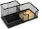 Generic Mental Pen Holder Pencils Stands Box Desk Stationery Organizer