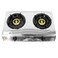 Haier Gssp2Gb072 Royal Stainless Steel Table Top 2 Gas Burner Stove