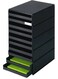 Generic Styro Styroval Pro 10 Open Drawers Black