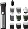 Philips Series 7000 11-In-1 Ultimate Multi Grooming Mg7735/03 With Hard Travel Trimmer Carrying Case-Black