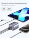 UGREEN Nexode 65W USB C Charger Cable 3-Port Foldable GaN Laptop Charger Type C Fast Wall Charger Plug with 100W USB C Cable