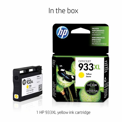 Hp 933XL High Yield Ink Cartridge - 825 pages - Yellow