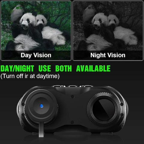 Apexel Night Vision Goggles Binoculars With LCD Screen, Hd Infrared (Ir) Digital Night Vision Scope Wildlife Camera With Photo &amp; Video Recording For Spotting, Huntingspotting Hunting Surveillance