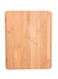 Royalford Wooden Cutting Board Brown 38x30x1.8centimeter