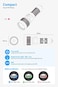 DivePro S26 Super Compact Button Switch Diving Torch