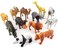 lavish 12pcs/set Mini Animal World Zoo Model Figure Action Toy Set Cartoon Simulation Animal Lovely Plastics Collection Toy For Kids Random Selection