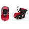 New Style Pikkaboo Infant Car Seat - Red