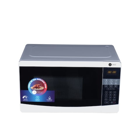 AFRA Microwave Oven, 20L, With Digital Control, 700W - Multiple Power Levels, Compact Design With Oven Grill And Quick Defrost Feature, ESMA, ROHS, CB Certified, AF-2070MWWT, With 2 Years Warranty